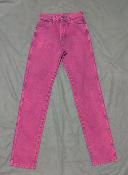 Wrangler Women Cotton Pink Jeans M - additional view 3