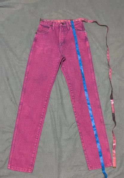 Wrangler Women Cotton Pink Jeans M - additional view 4