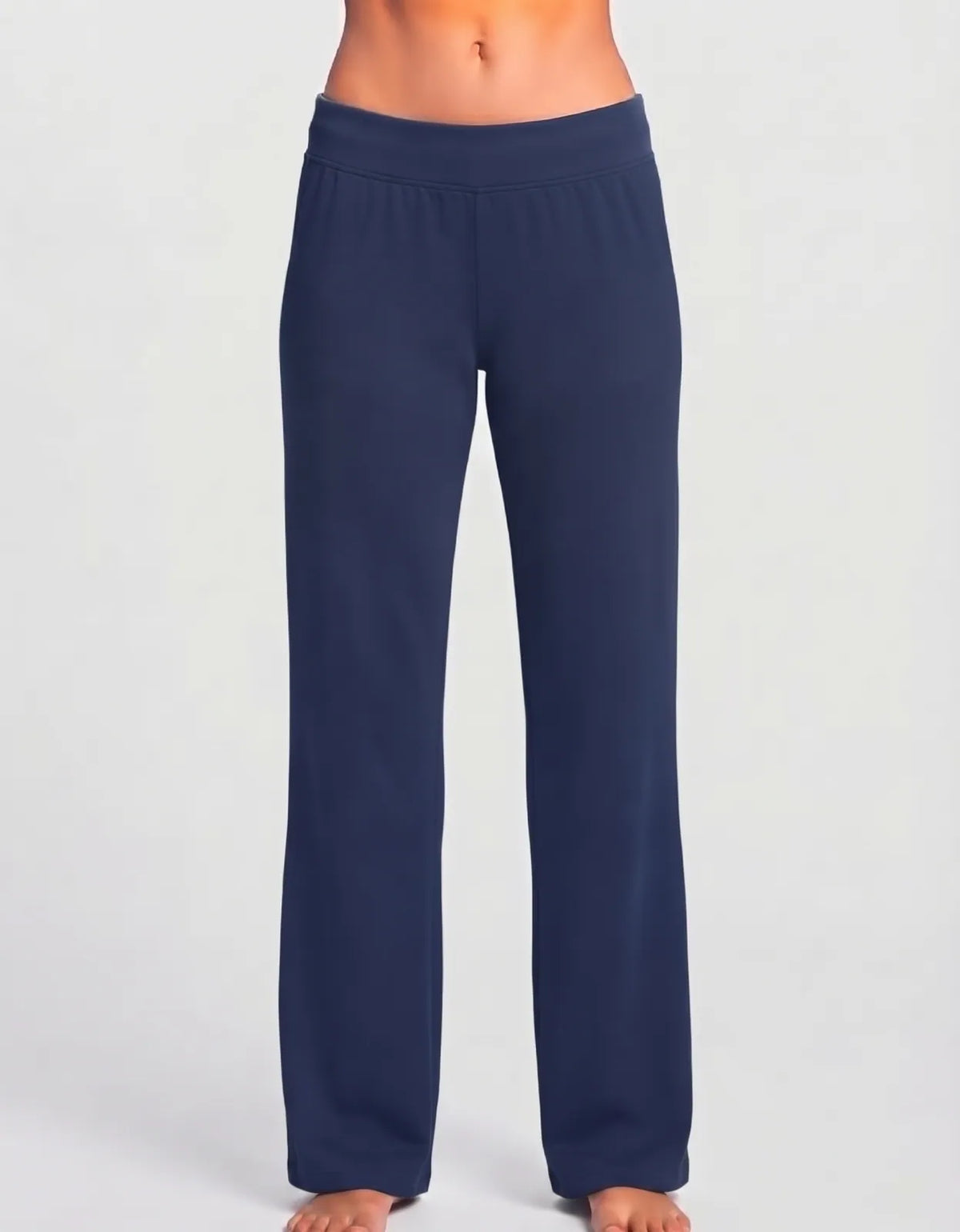 All In Motion Women Navy Sport Trouser - Preloved Ladies Trousers Pakistan - Summer Polyester - Size 42 to 44