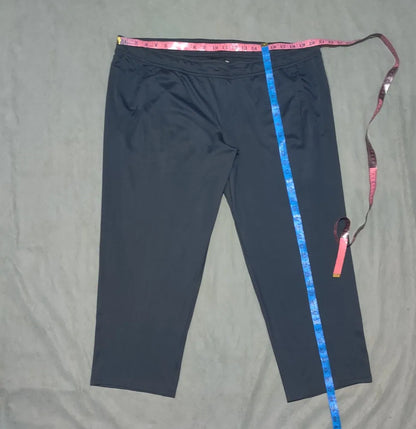 All In Motion Women Navy Sport Trouser - Preloved Ladies Trousers Pakistan - Summer Polyester - Size 42 to 44 - Photo 4
