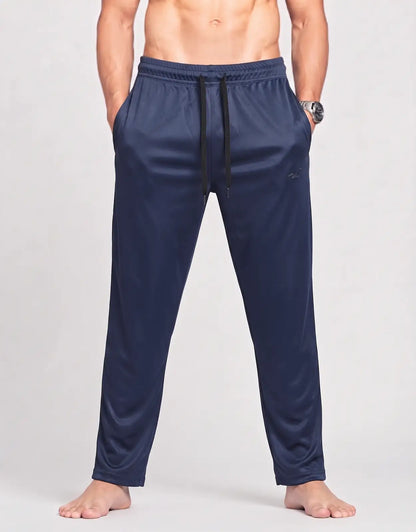 Preloved Men Sports Polyester Navy Trackpants S