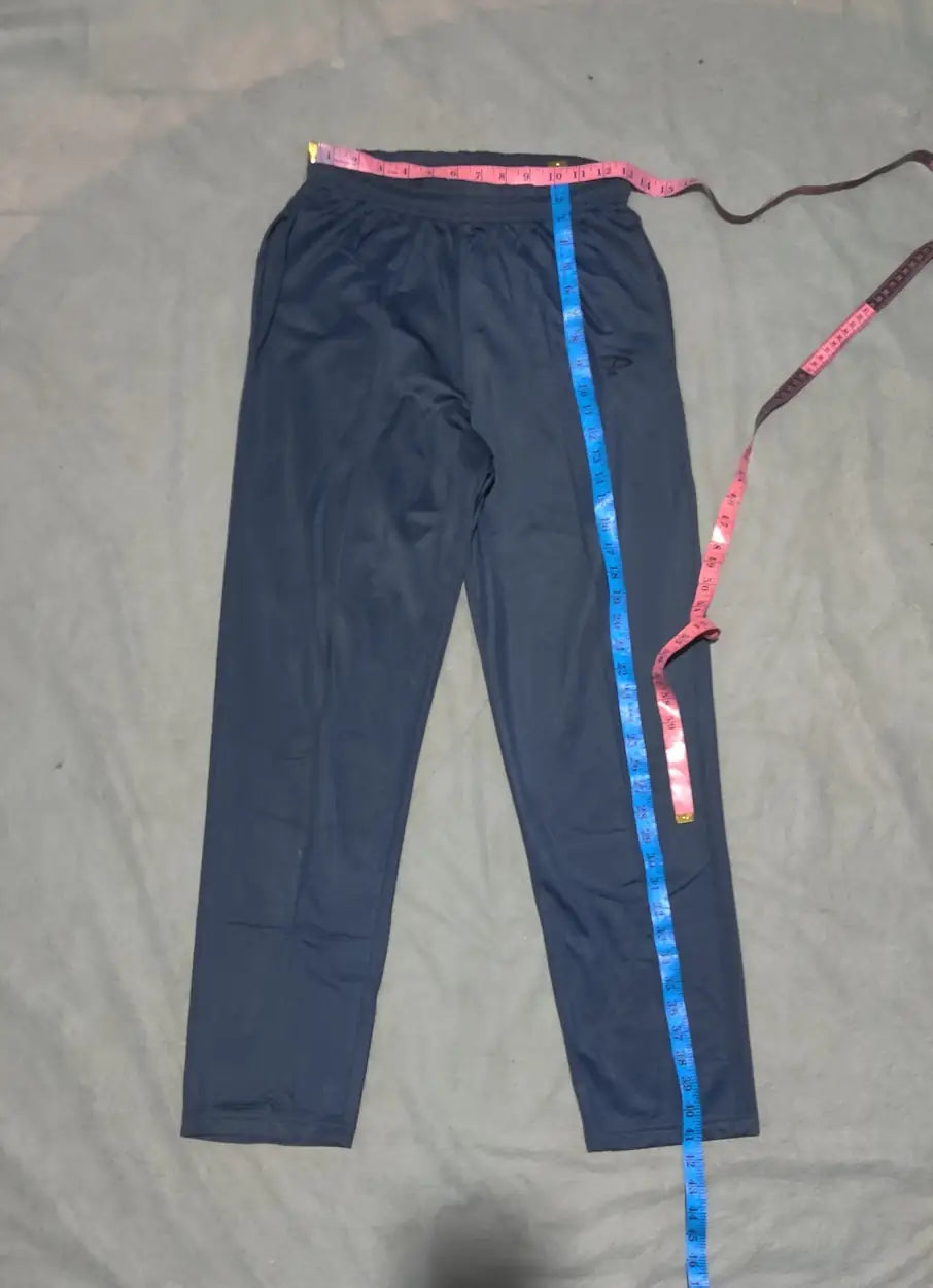 Preloved Men Sports Polyester Navy Trackpants S - additional view 4