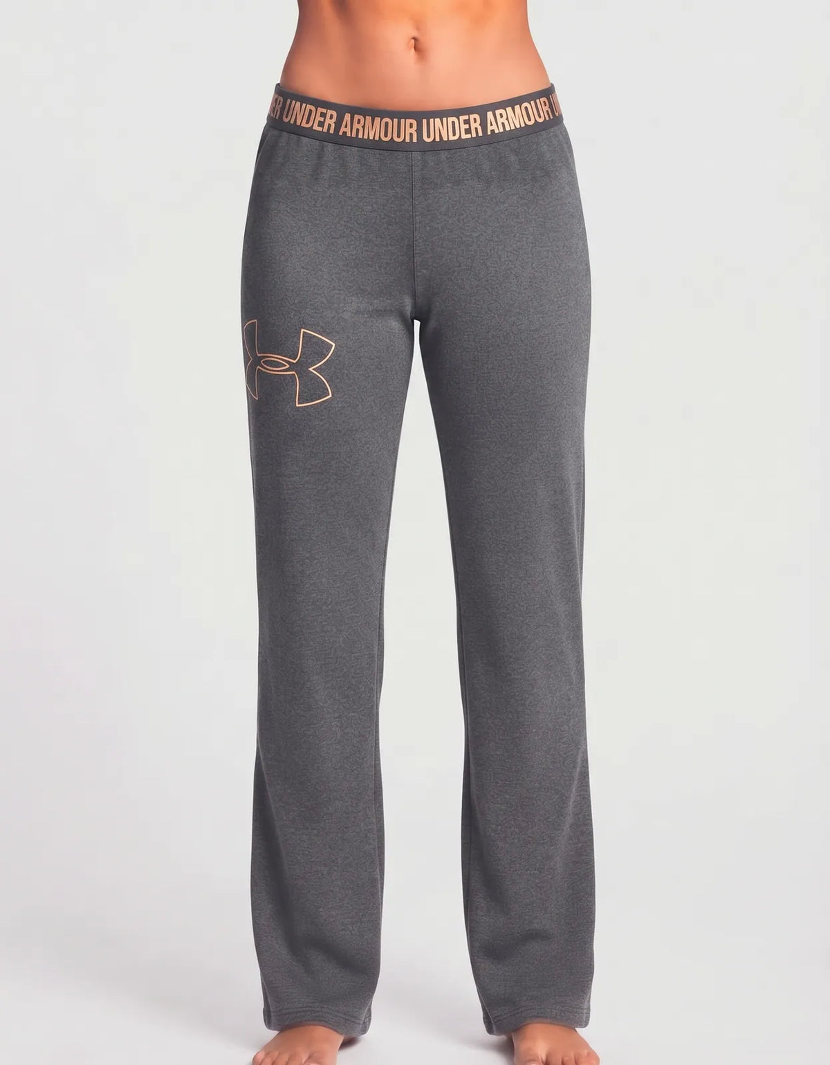 Under Armour Women Charcoal Sport Trouser - Preloved Ladies Trousers Pakistan - Summer Polyester - Size 32 to 36