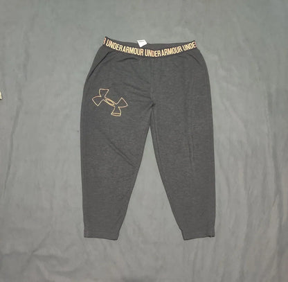 Under Armour Women Charcoal Sport Trouser - Preloved Ladies Trousers Pakistan - Summer Polyester - Size 32 to 36 - Photo 3