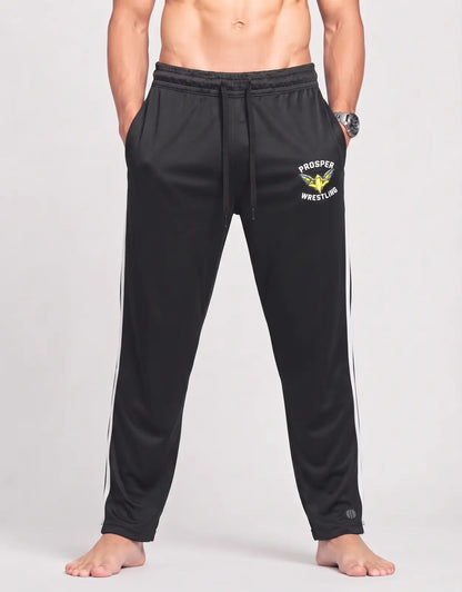 Holloway Men Sports Polyester Black Trackpants L