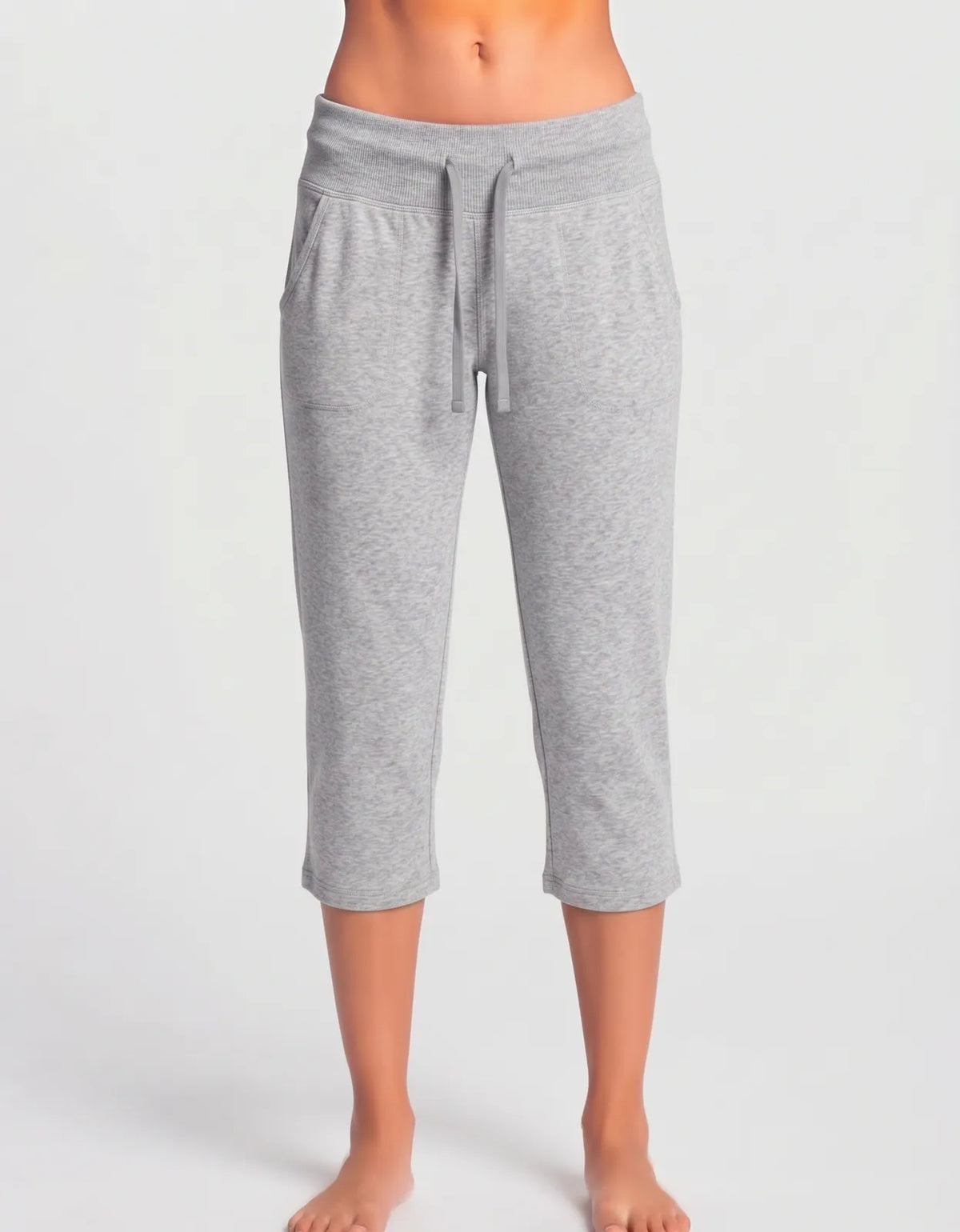 Athletic Works Women Gray Sport Trouser - Preloved Ladies Trousers Pakistan - Summer Polyester - Size 38 to 40