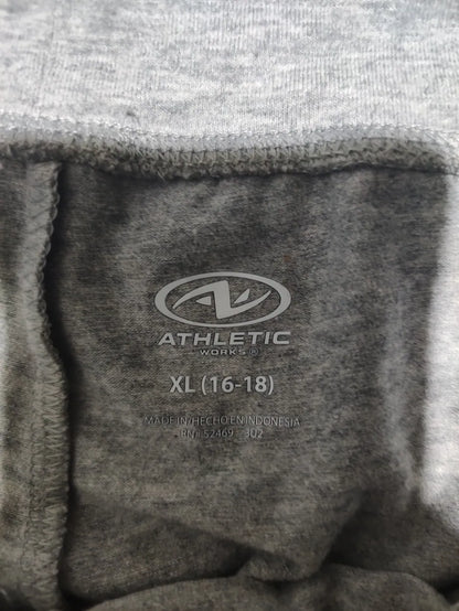 Athletic Works Women Gray Sport Trouser - Preloved Ladies Trousers Pakistan - Summer Polyester - Size 38 to 40 - Photo 2