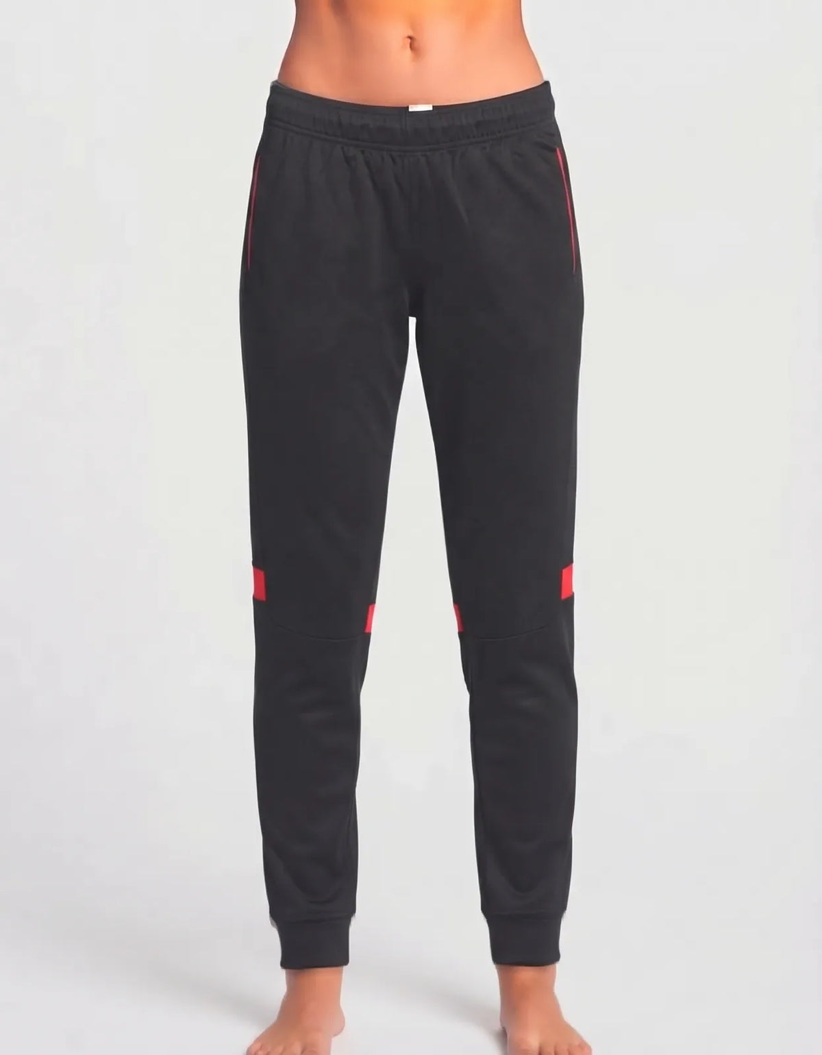 Athletic Works Women Black Sport Trouser - Preloved Ladies Trousers Pakistan - Summer Polyester - Size 26 to 28