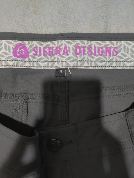 Sierra Women Gray Sport Trouser - Preloved Ladies Trousers Pakistan - Summer Polyester - Size 38 to 40 - Photo 2