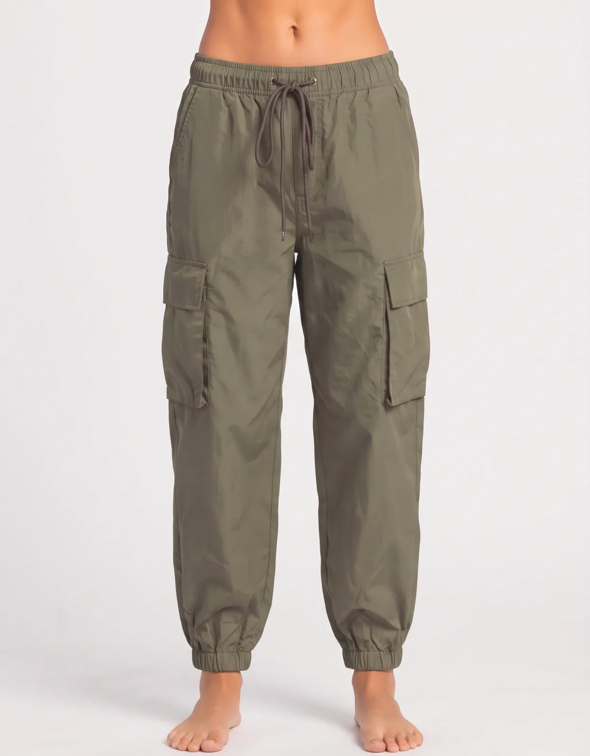 SHEIN Women Parachute Olive Cargo Pants S