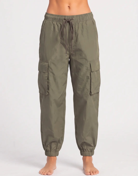SHEIN Women Parachute Olive Cargo Pants S