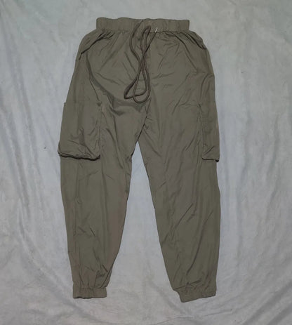 SHEIN Women Parachute Olive Cargo Pants S - additional view 3