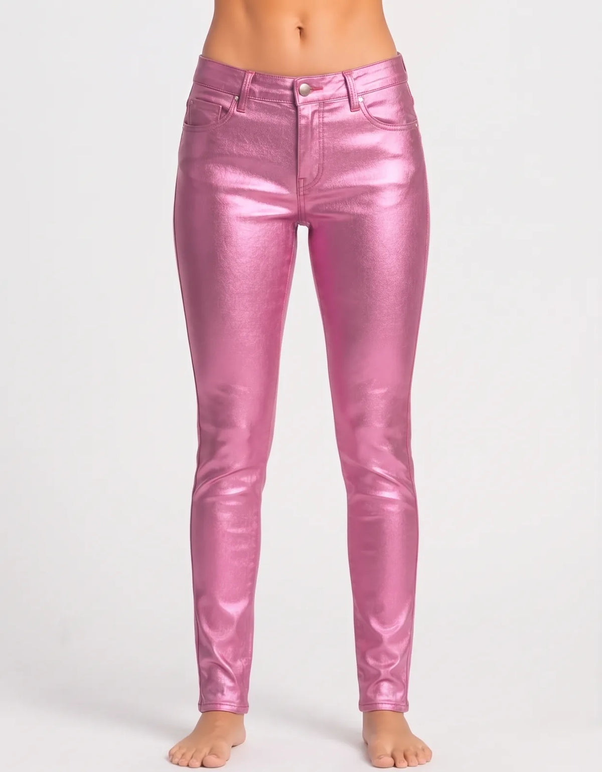 Filthy Wealth Women Cotton Pink Jeans S