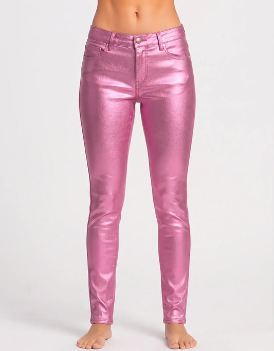 Filthy Wealth Women Cotton Pink Jeans S