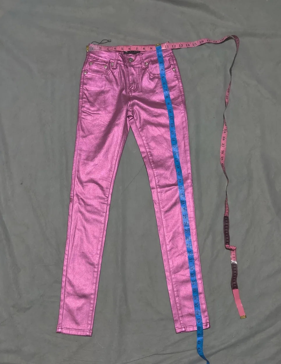 Filthy Wealth Women Cotton Pink Jeans S - additional view 4