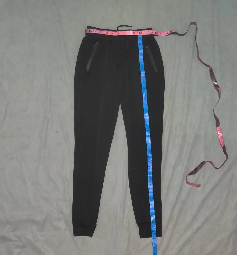 Veve Fashion Works Women Black Sport Trouser - Preloved Ladies Trousers Pakistan - Summer Polyester - Size 24 to 26 - Photo 4