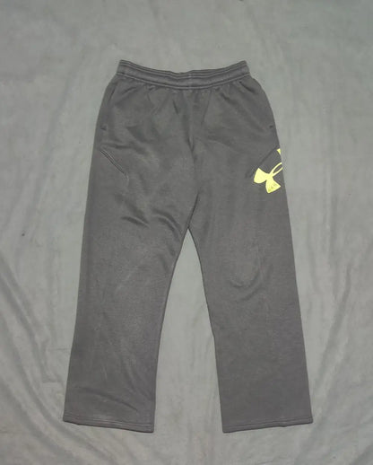 Under Armour Men Sports Polyester Charcoal Trackpants L - additional view 3