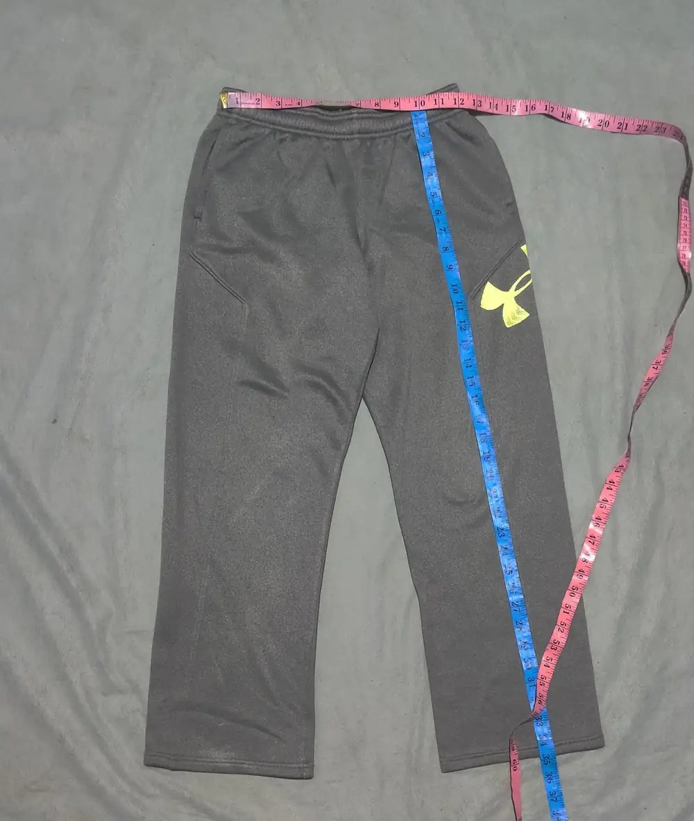 Under Armour Men Sports Polyester Charcoal Trackpants L - additional view 4