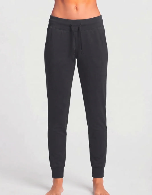 Preloved Labels Women Black Sport Trouser - Preloved Ladies Trousers Pakistan - Summer Polyester - Size 26 to 28
