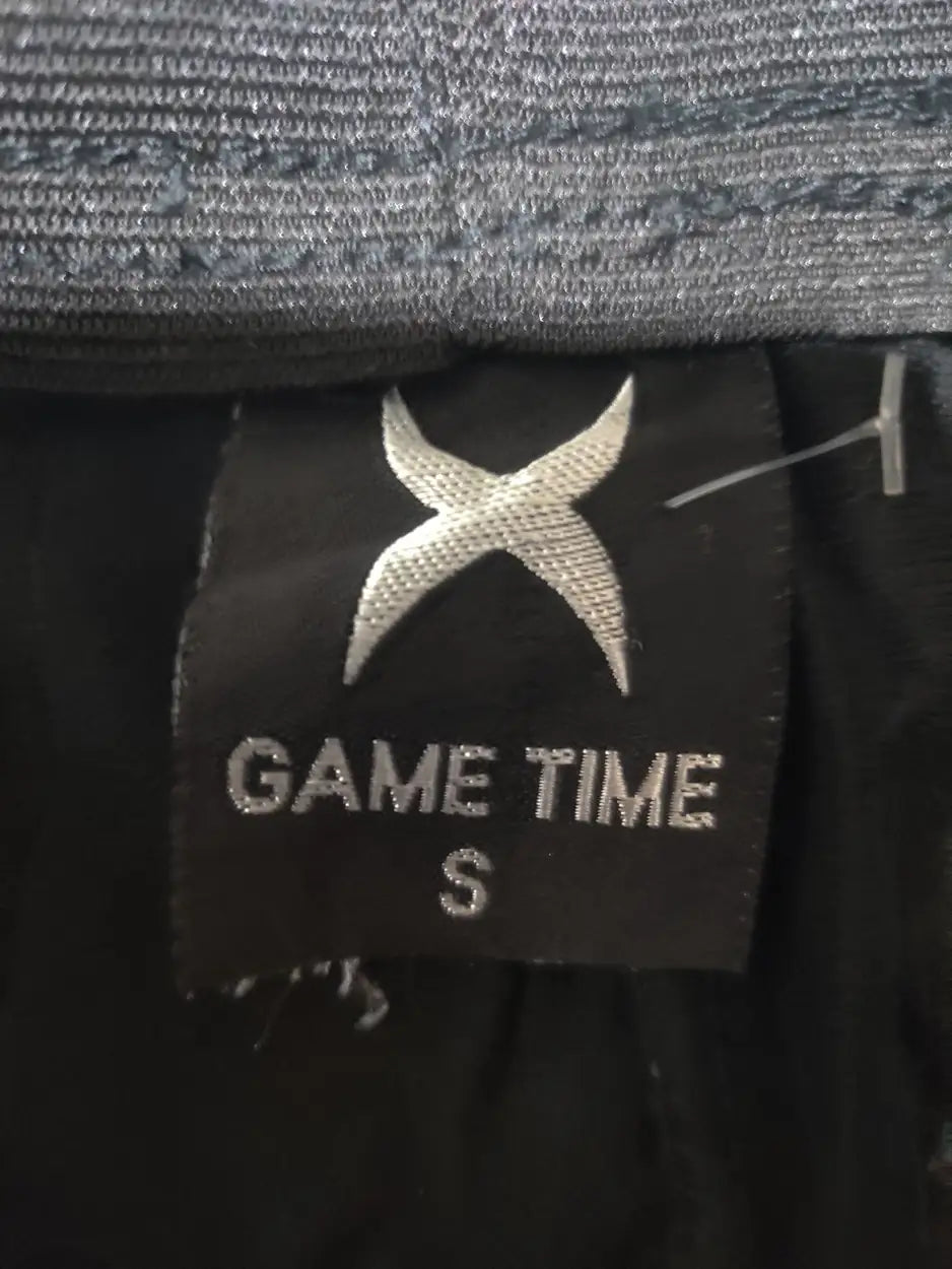 Game Time Men Sports Polyester Black Trackpants S - additional view 2