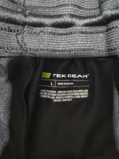 Tek Gear Men Sports Polyester Black Trackpants L - additional view 3