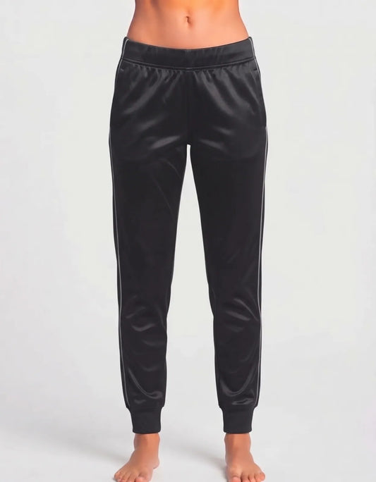 Starting Point Women Black Sport Trouser - Preloved Ladies Trousers Pakistan - Summer Polyester - Size 26 to 28