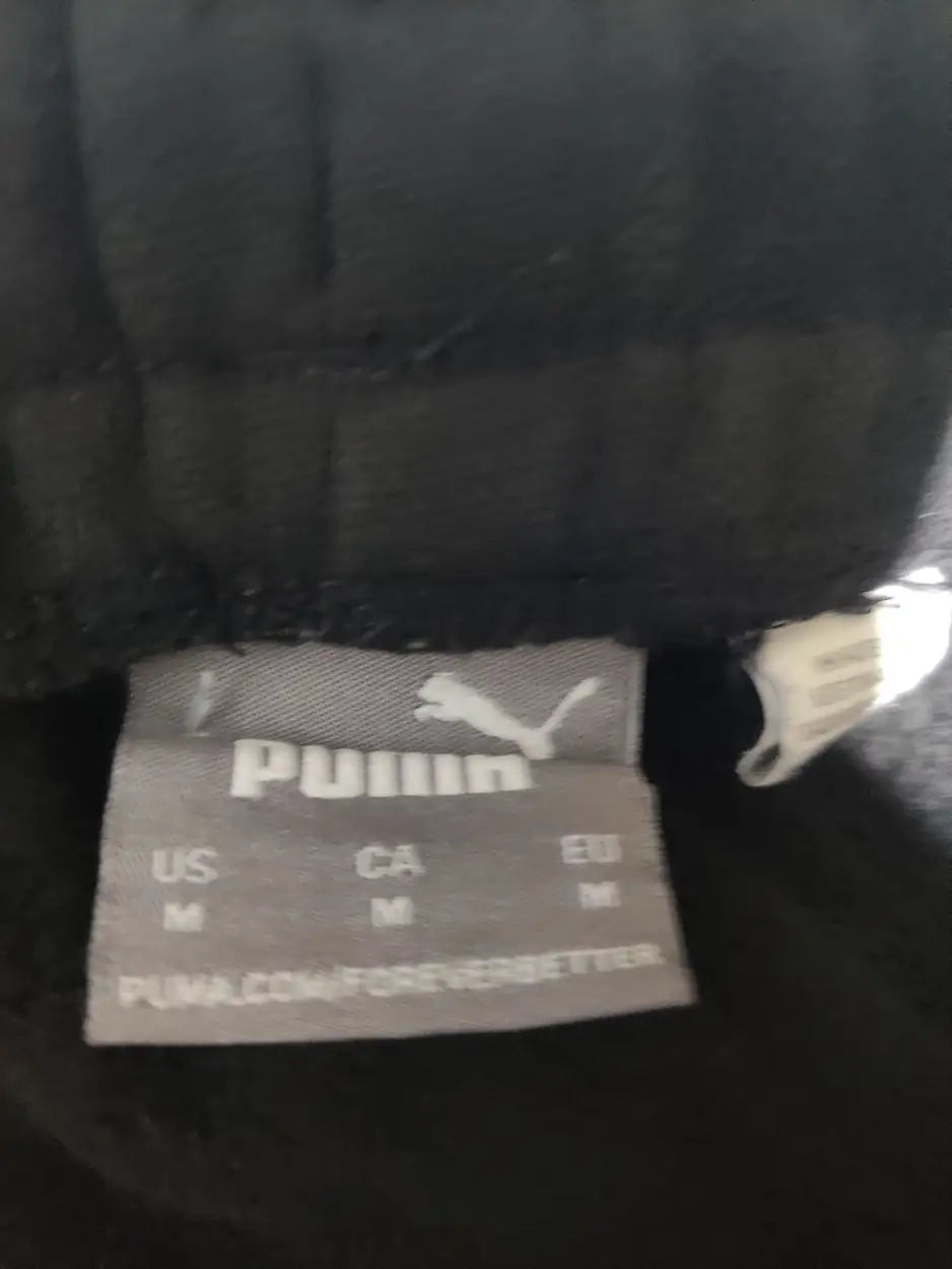 Puma Men Cotton Black Winter Trousers M - additional view 2
