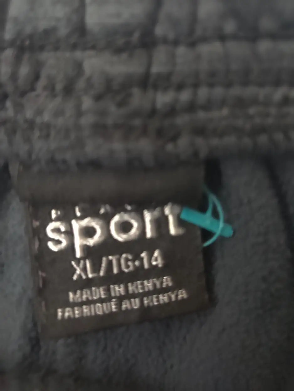 Place Men Sports Polyester Charcoal Trackpants XL - additional view 2