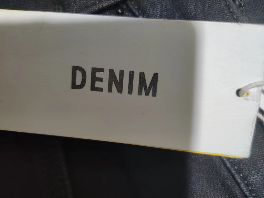 & Denim Women Cotton Black Jeans M - additional view 2