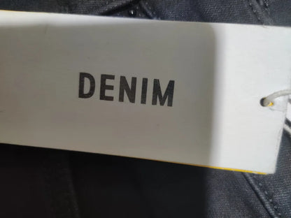 & Denim Women Cotton Black Jeans M - additional view 2