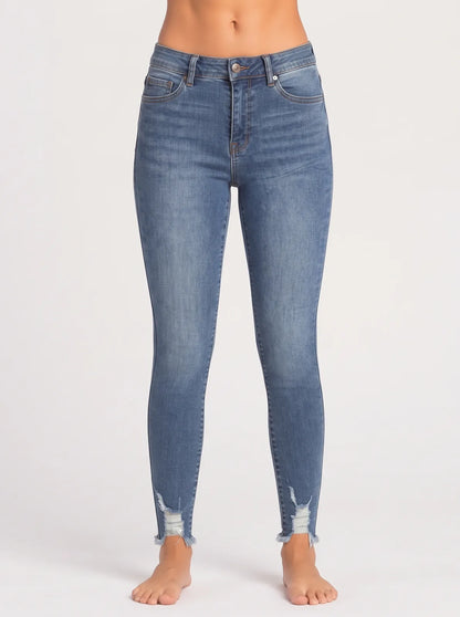 Sofia Women Cotton Blue Jeans S