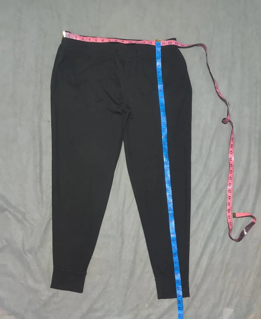 June & Daisy Women Black Sport Trouser - Preloved Ladies Trousers Pakistan - Summer Polyester - Size 34 to 36 - Photo 4