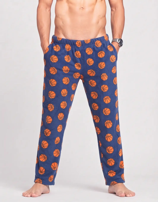 Real Lesseentials Men Sports Polyester Navy Trackpants L