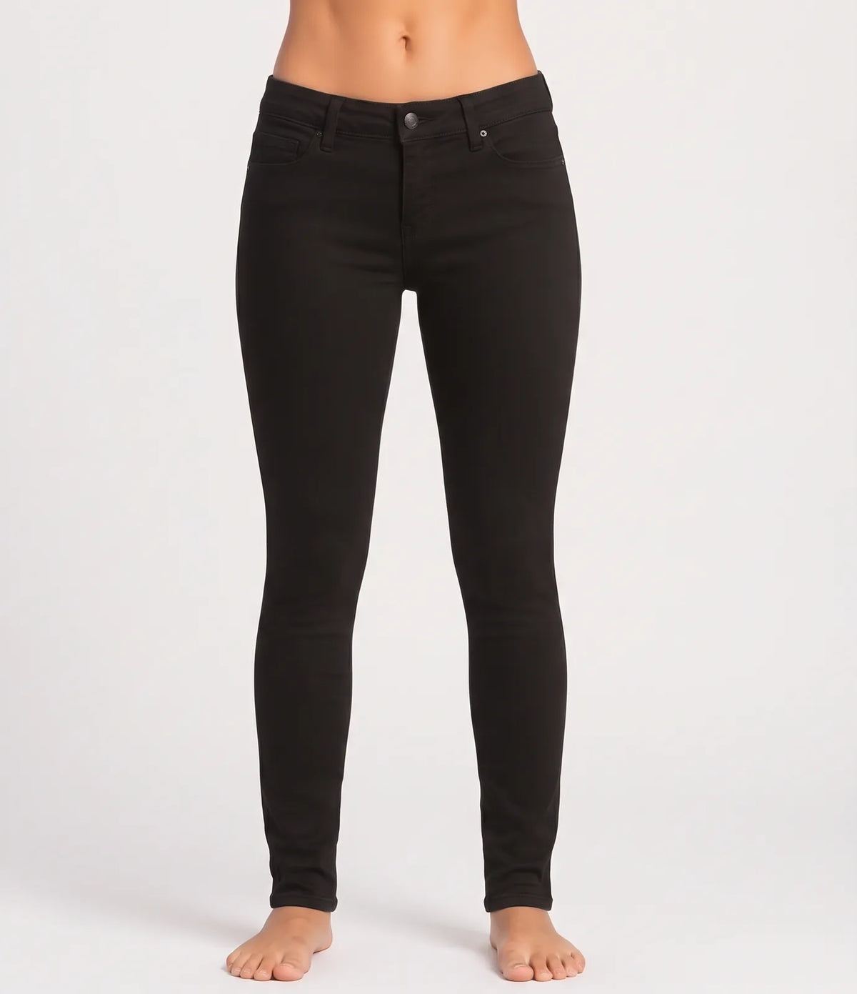 American Eagle Women Cotton Black Jeans M