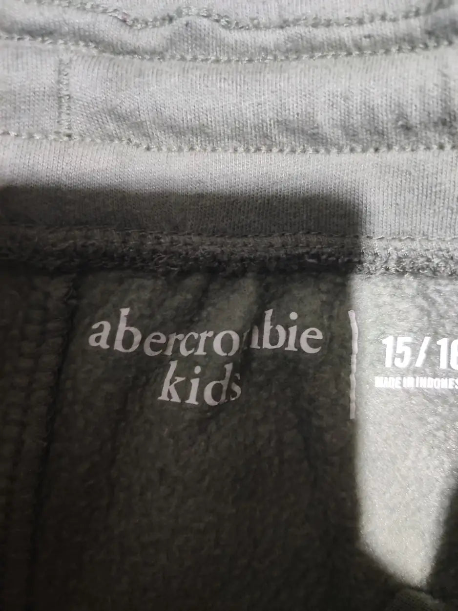 Abercrombie Men Sports Polyester Gray Trackpants S - additional view 2