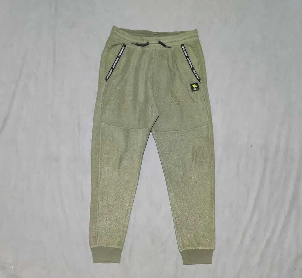 Abercrombie Men Sports Polyester Gray Trackpants S - additional view 3