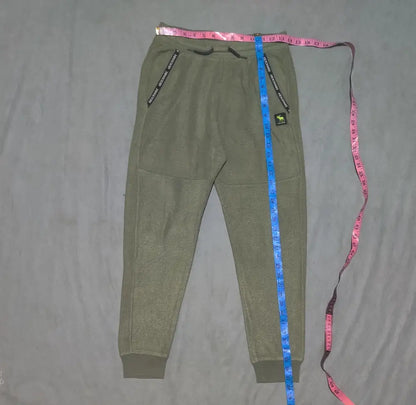Abercrombie Men Sports Polyester Gray Trackpants S - additional view 4