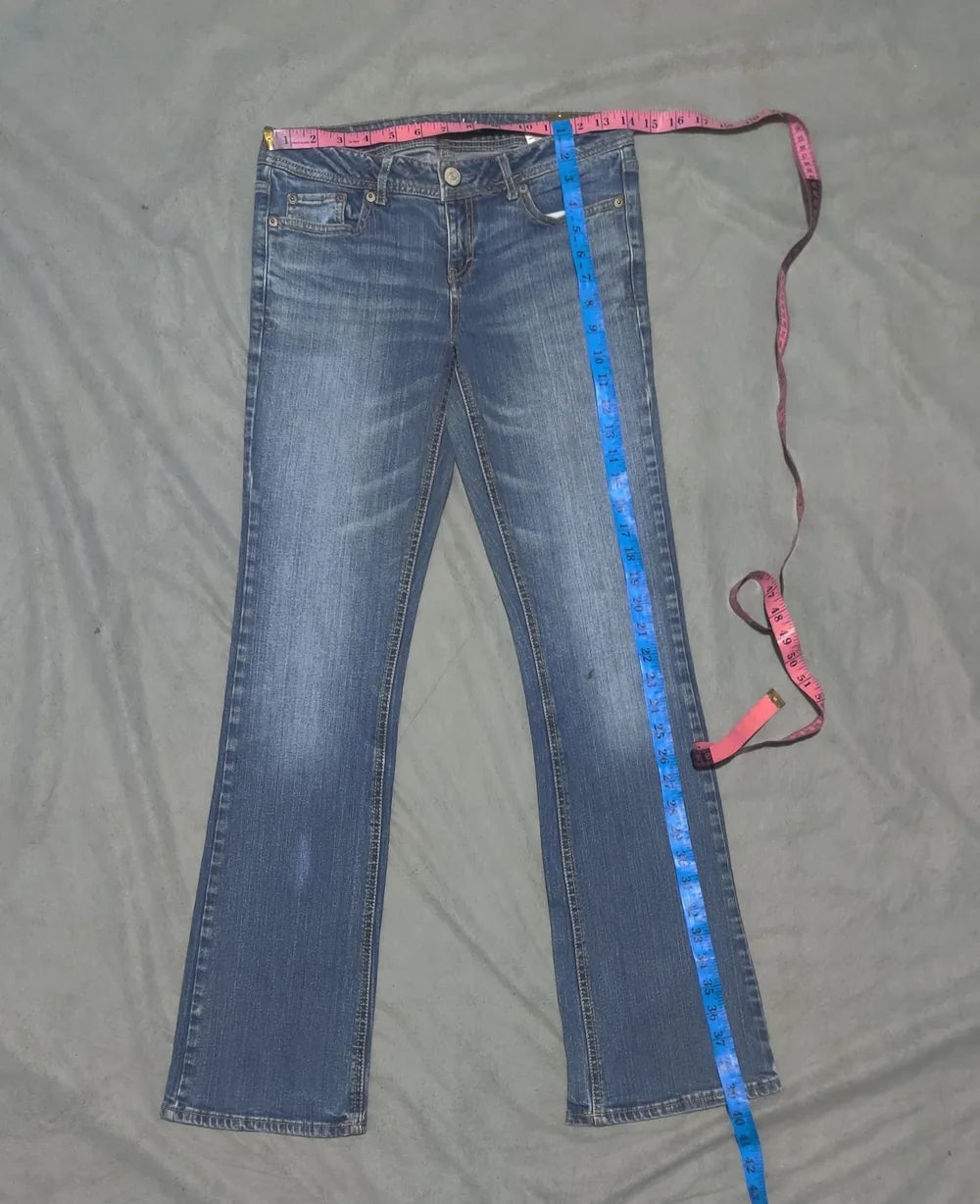 Aeropostale Women Cotton Blue Jeans M - additional view 4