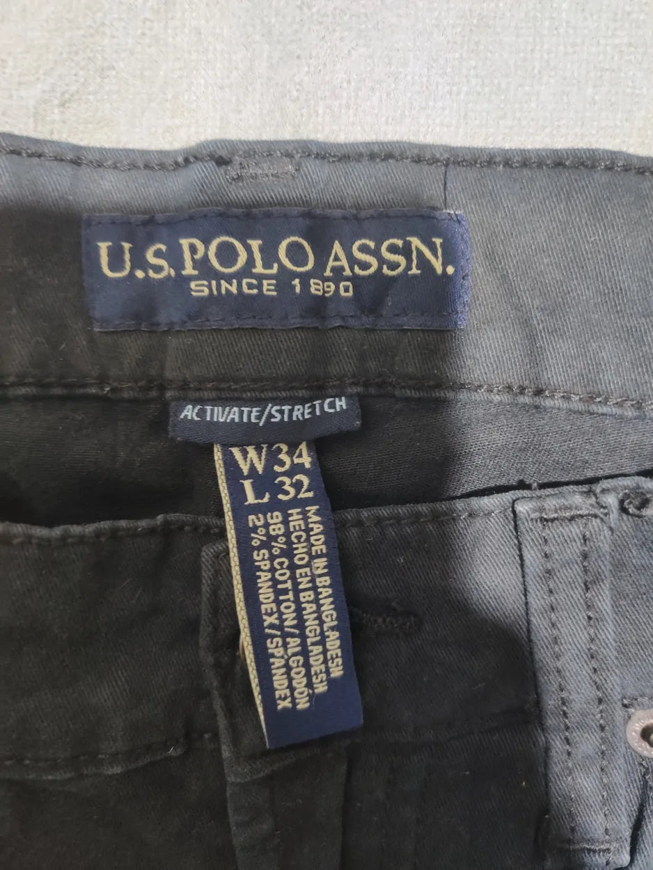 Polo U.S. Assn Women Cotton Black Jeans M - additional view 2