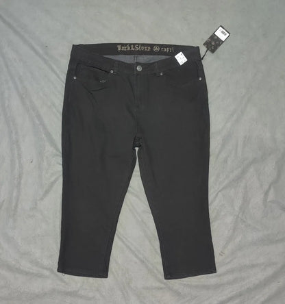 Rock & Stone Women Cotton Black Jeans L - additional view 3