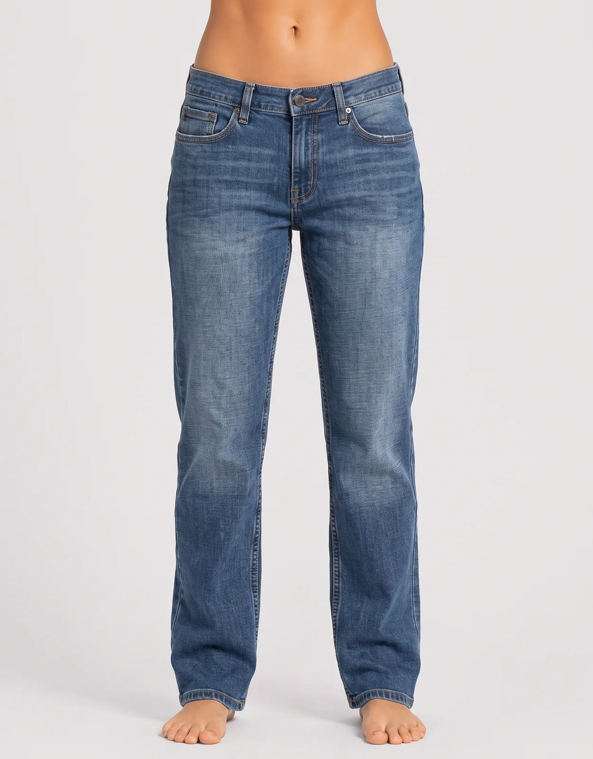 Nautica Women Cotton Blue Jeans L
