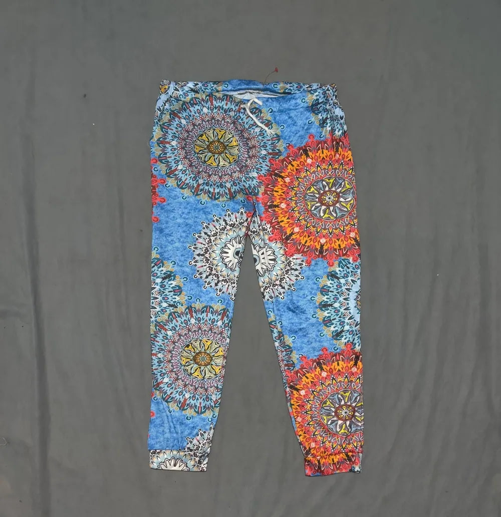 Denater Women Blue Sport Trouser - Preloved Ladies Trousers Pakistan - Summer Polyester - Size 32 to 34 - Photo 3
