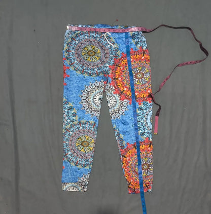 Denater Women Blue Sport Trouser - Preloved Ladies Trousers Pakistan - Summer Polyester - Size 32 to 34 - Photo 4