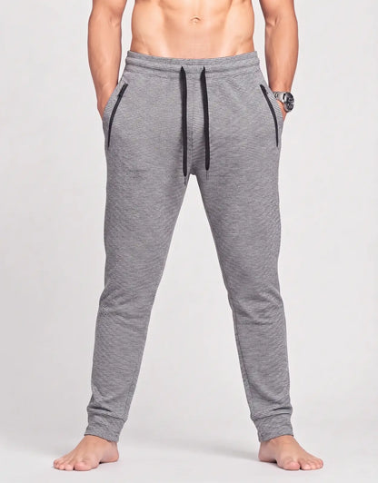 Kyodan Men Sports Cotton Gray Trackpants L