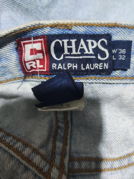 Chaps Men Cotton Light Blue Jeans L