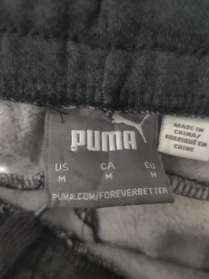 Puma Men Sports Cotton Charcoal Trackpants M - additional view 2