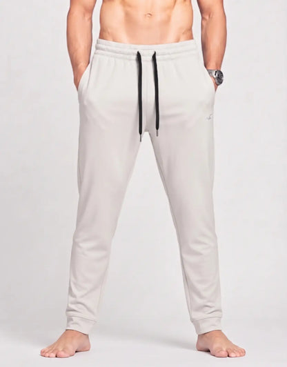 Bcg Men Sports Polyester Beige Trackpants L