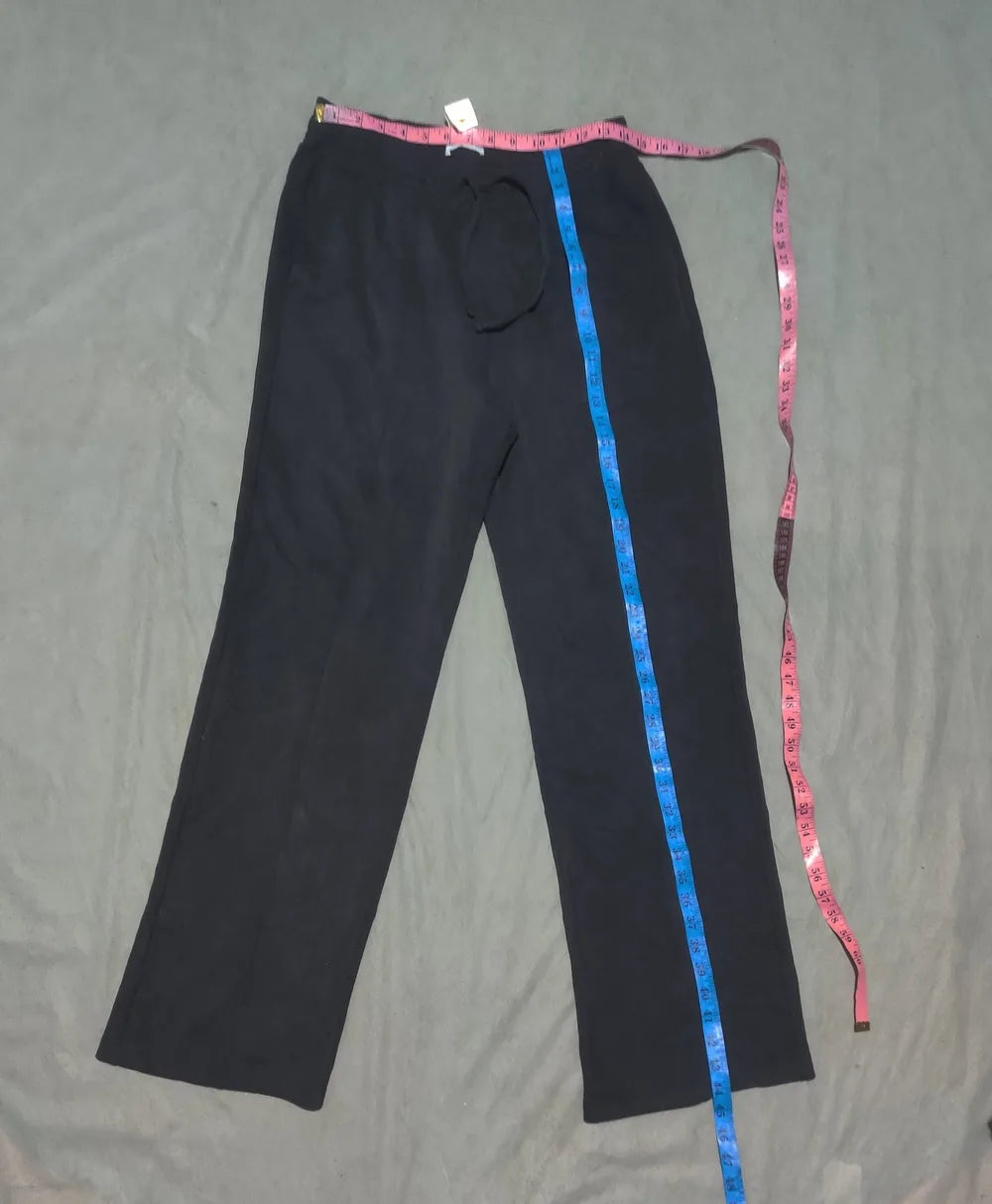 FLX Women Sports Polyester Black Trackpants L - additional view 4