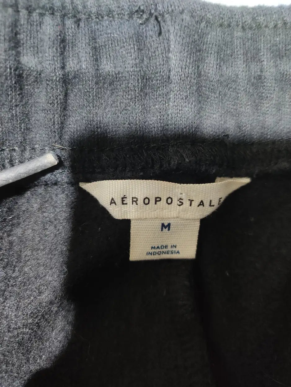 Aeropostale Men Sports Cotton Charcoal Trackpants M - additional view 2