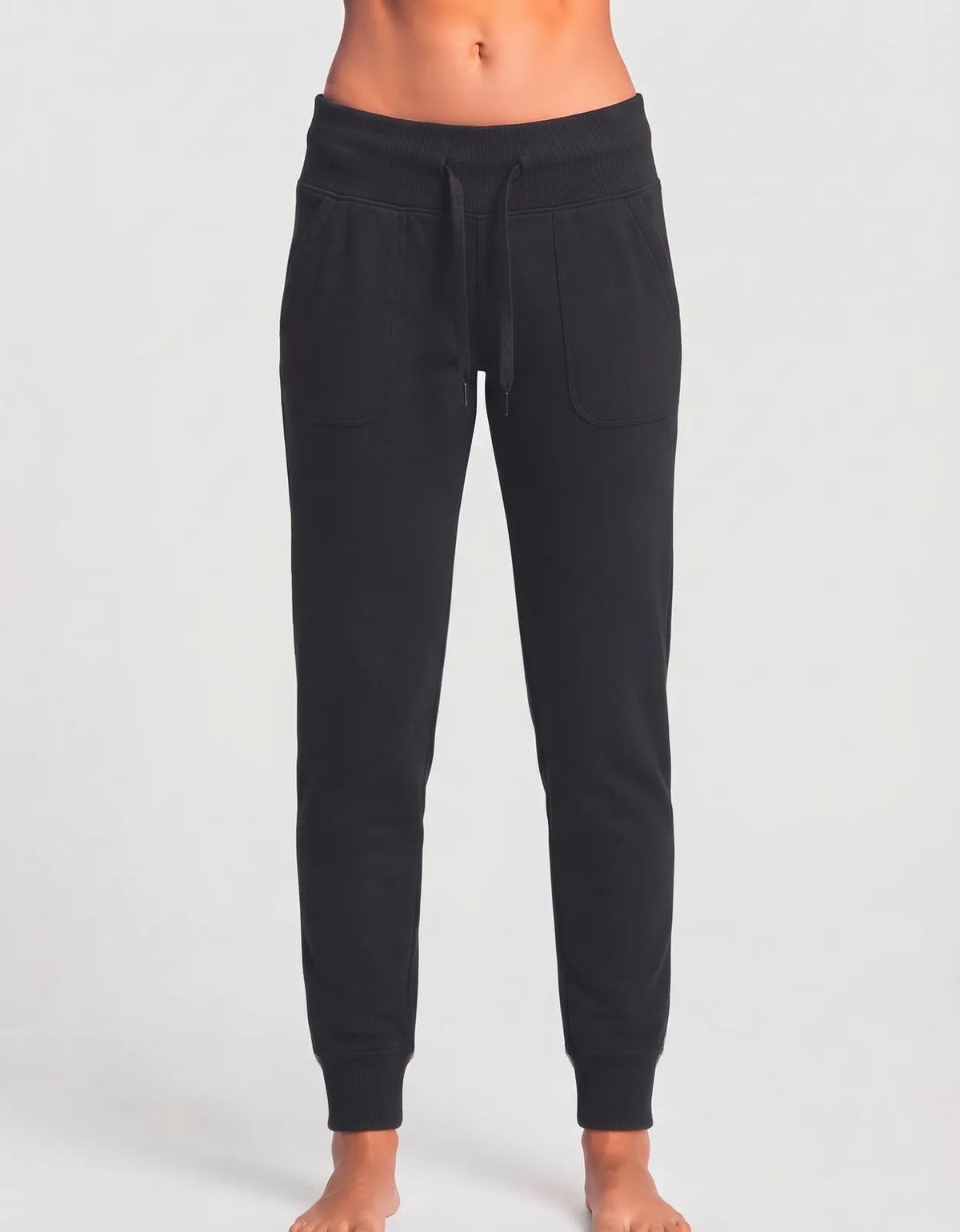 Mondetta Women Sports Polyester Black Trackpants M